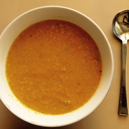Carrot and Basil Soup
