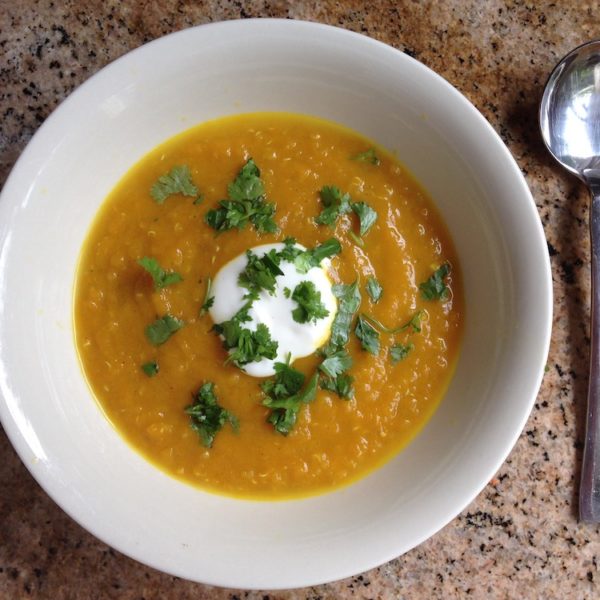 Maroccan Spiced Carrot Soup
