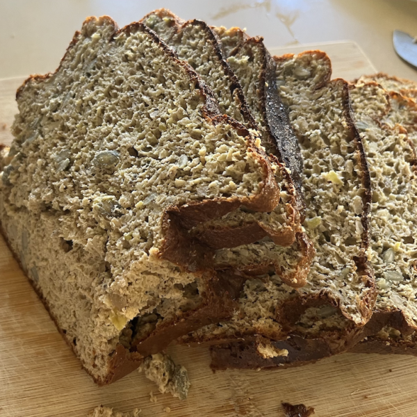Gluten Free, low GI, high protein, high fibre, low carb “Super Bread”